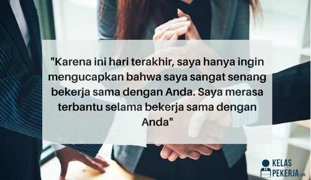 25 Kata Kata Perpisahan Untuk Atasan Yang Resign Berkesan